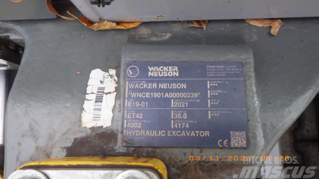 Wacker Neuson ET42 Paletli ekskavatörler