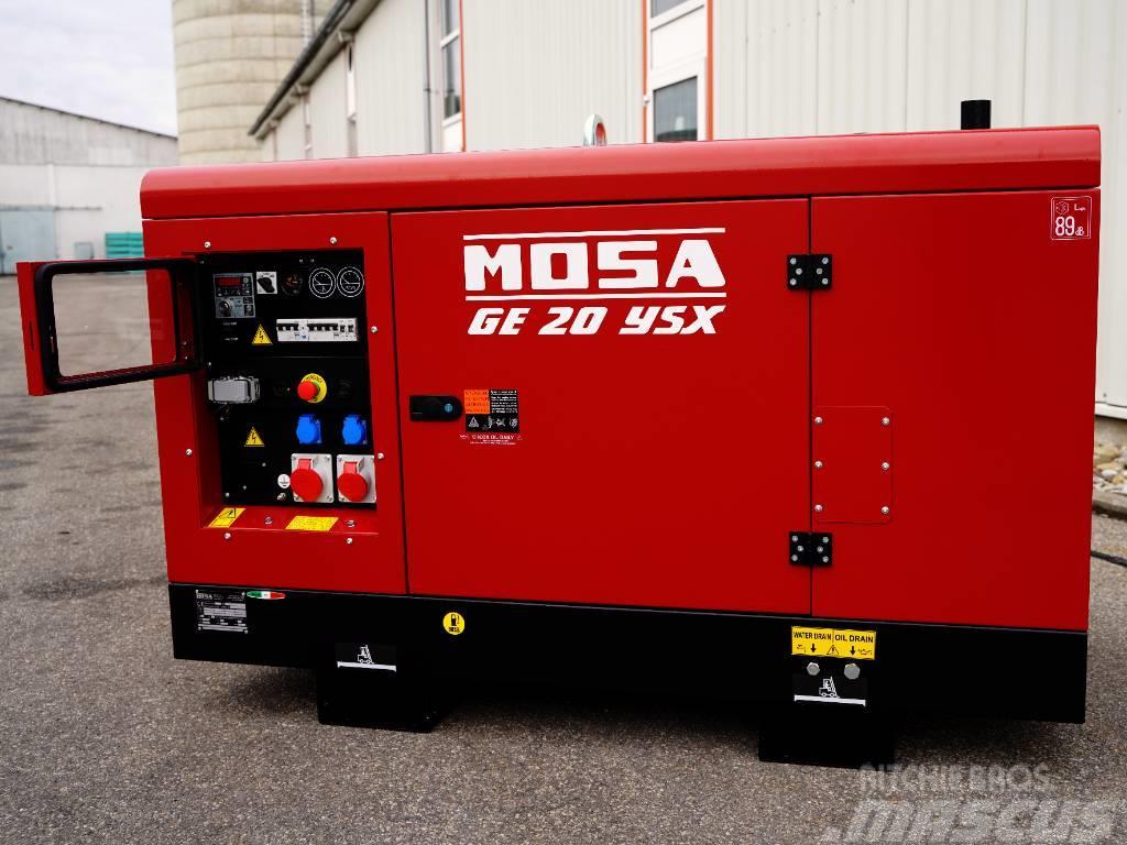 Mosa Stromerzeuger GE 20 YSX | 20 kVA (16 kW) / 400V Dizel Jeneratörler