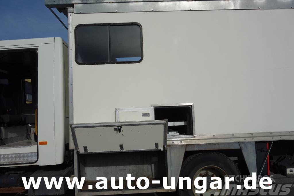 Iveco Eurocargo 120E225Doka Koffer mobile Werkstatt LBW Kapali kasa kamyonlar