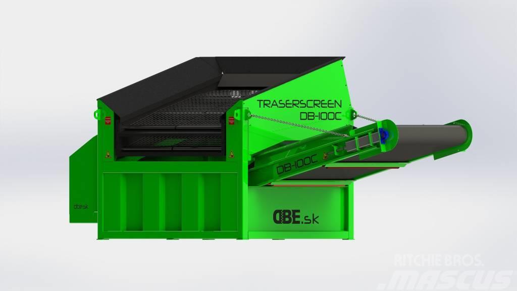 DB Engineering Traserscreen DB-100C Flachdecksiebanlage - 150 t/h Elekler