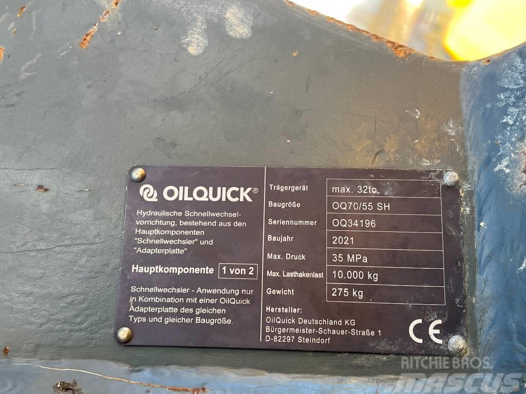 OilQuick OQ70/55 Schnellwechsler Quick connectors