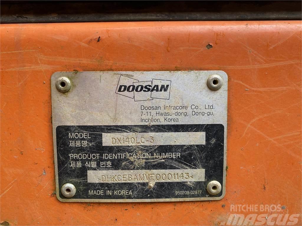 Doosan DX140 LC-3 Paletli ekskavatörler