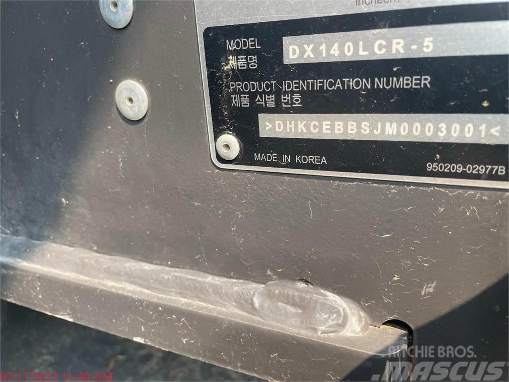 Doosan DX140 LC-5 Paletli ekskavatörler