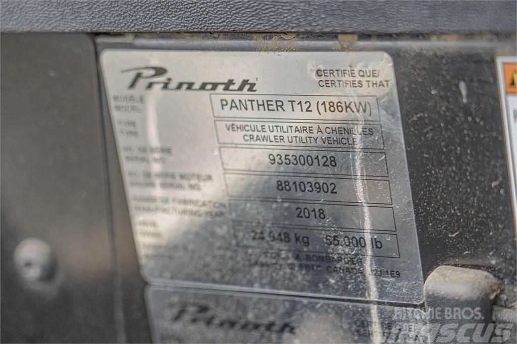 Prinoth PANTHER T12 Paletli damperler
