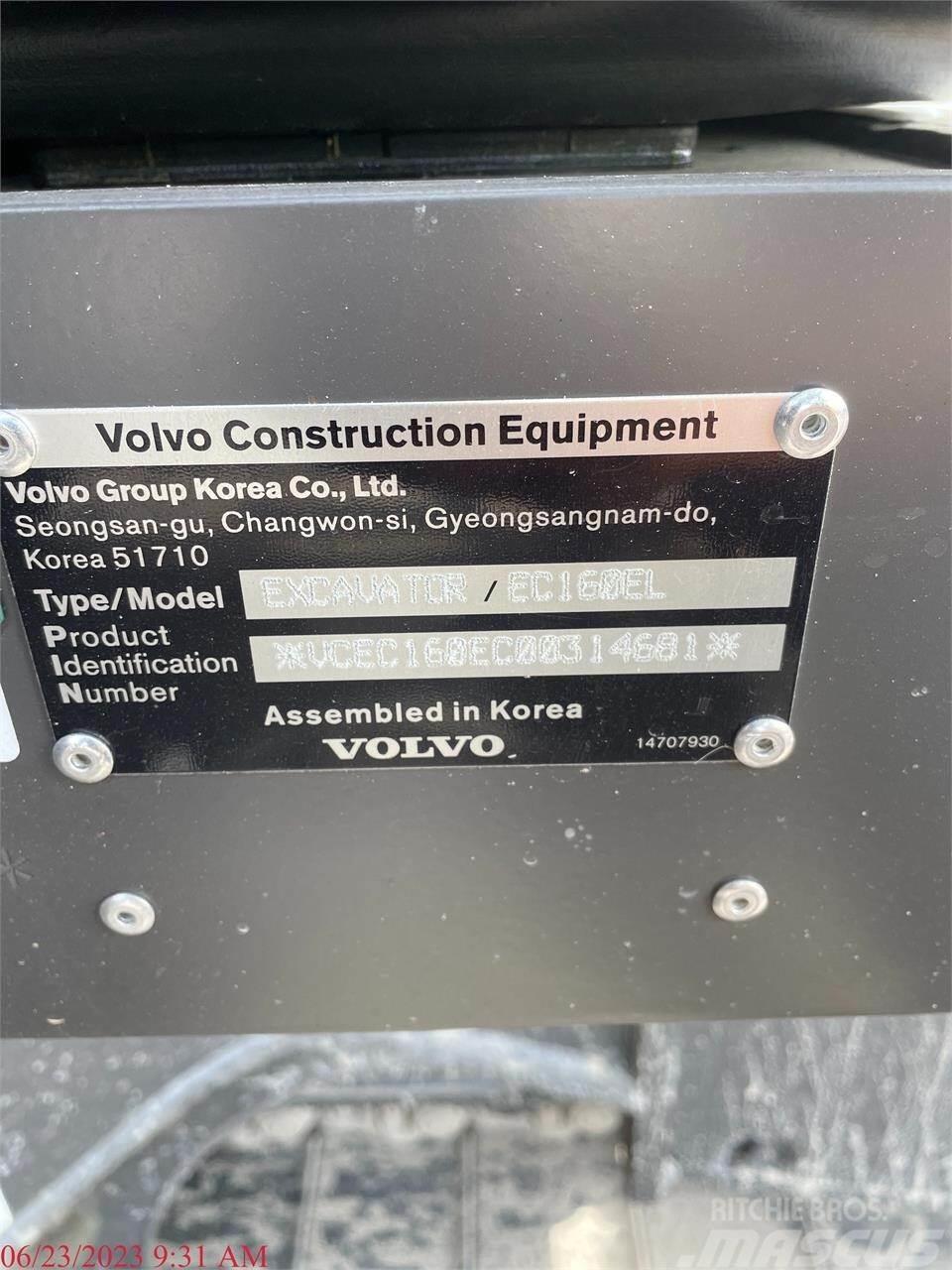 Volvo EC160EL Paletli ekskavatörler