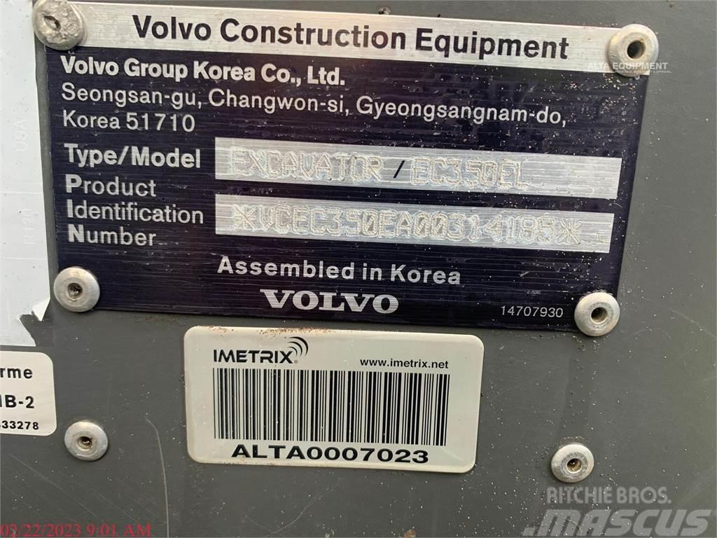 Volvo EC350EL Paletli ekskavatörler