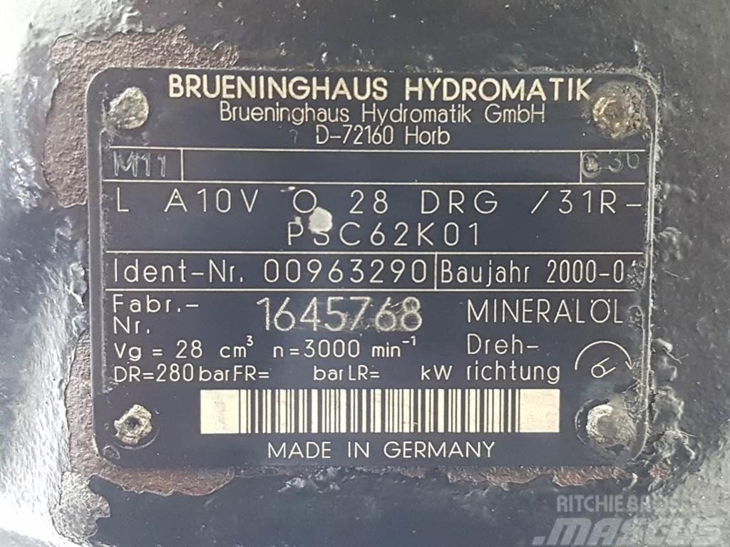 Brueninghaus Hydromatik AL A10VO28DRG/31R-PSC62K01-Load sensing pump Hidrolik