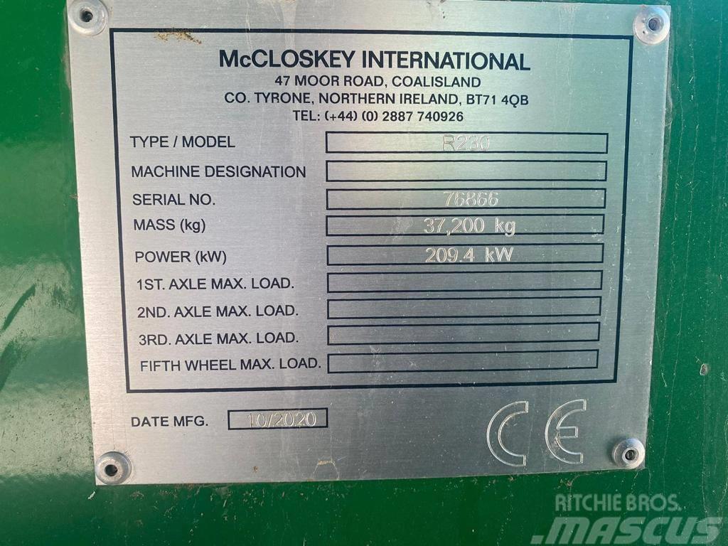 McCloskey R230 Elekler