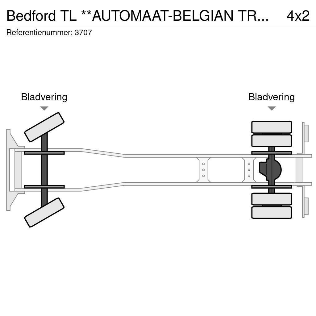 Bedford TL **AUTOMAAT-BELGIAN TRUCK** Itfaiye araçlari