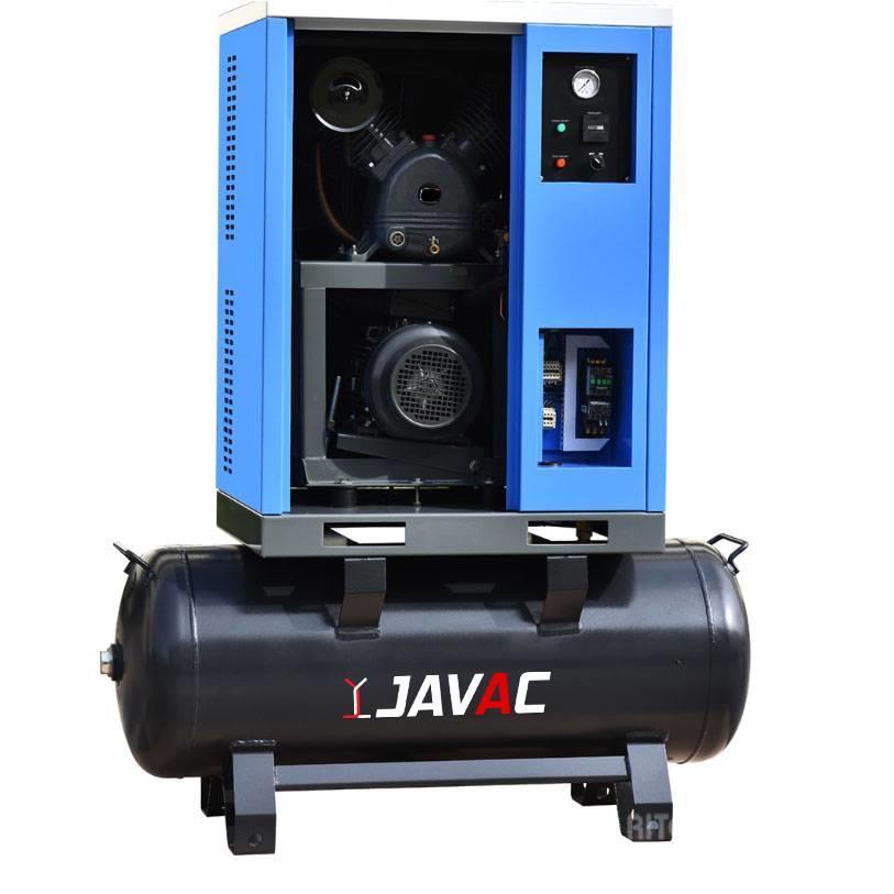 Javac - 5.5 PK tot 10 PK Geluidsarme compressoren Kompresörler