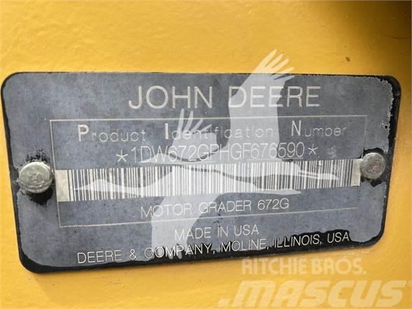 John Deere 672GP Greyderler