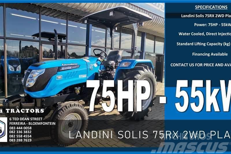 Landini SOLIS 75RX 2WD PLATFORM Traktörler