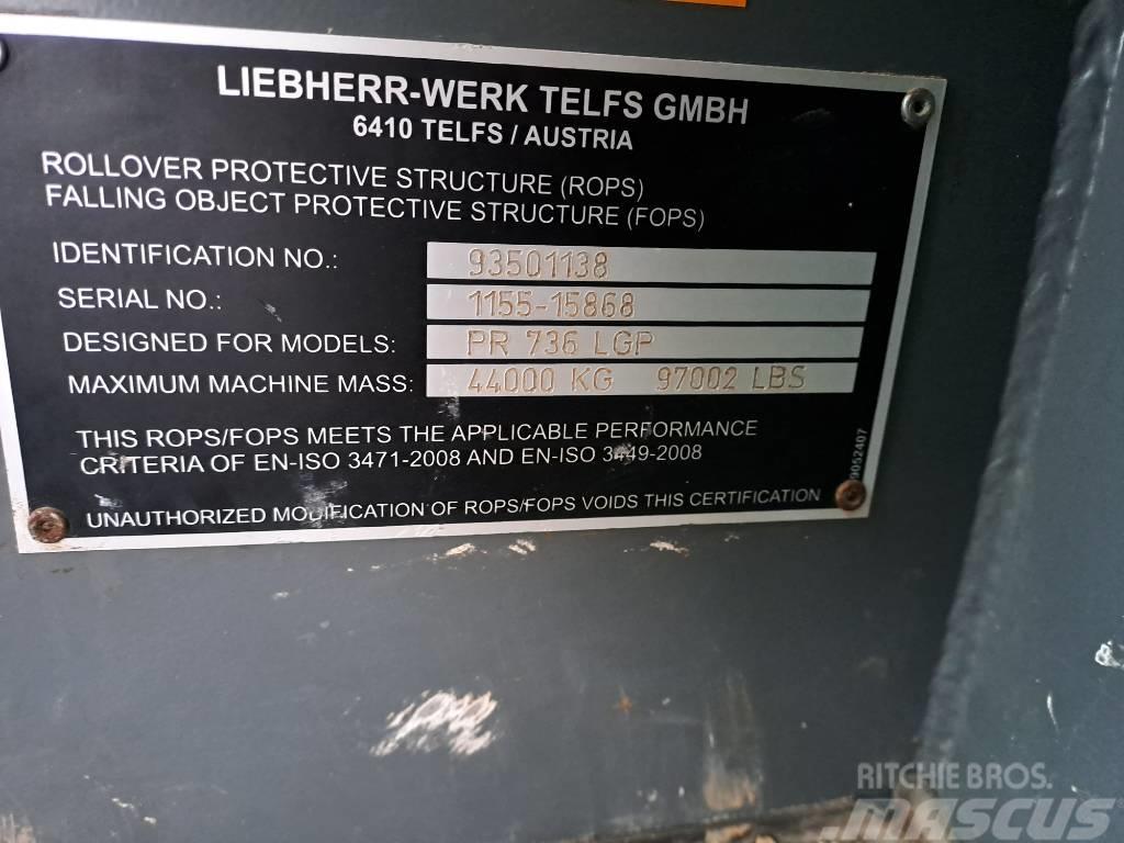 Liebherr PR 736 LGP Paletli dozerler