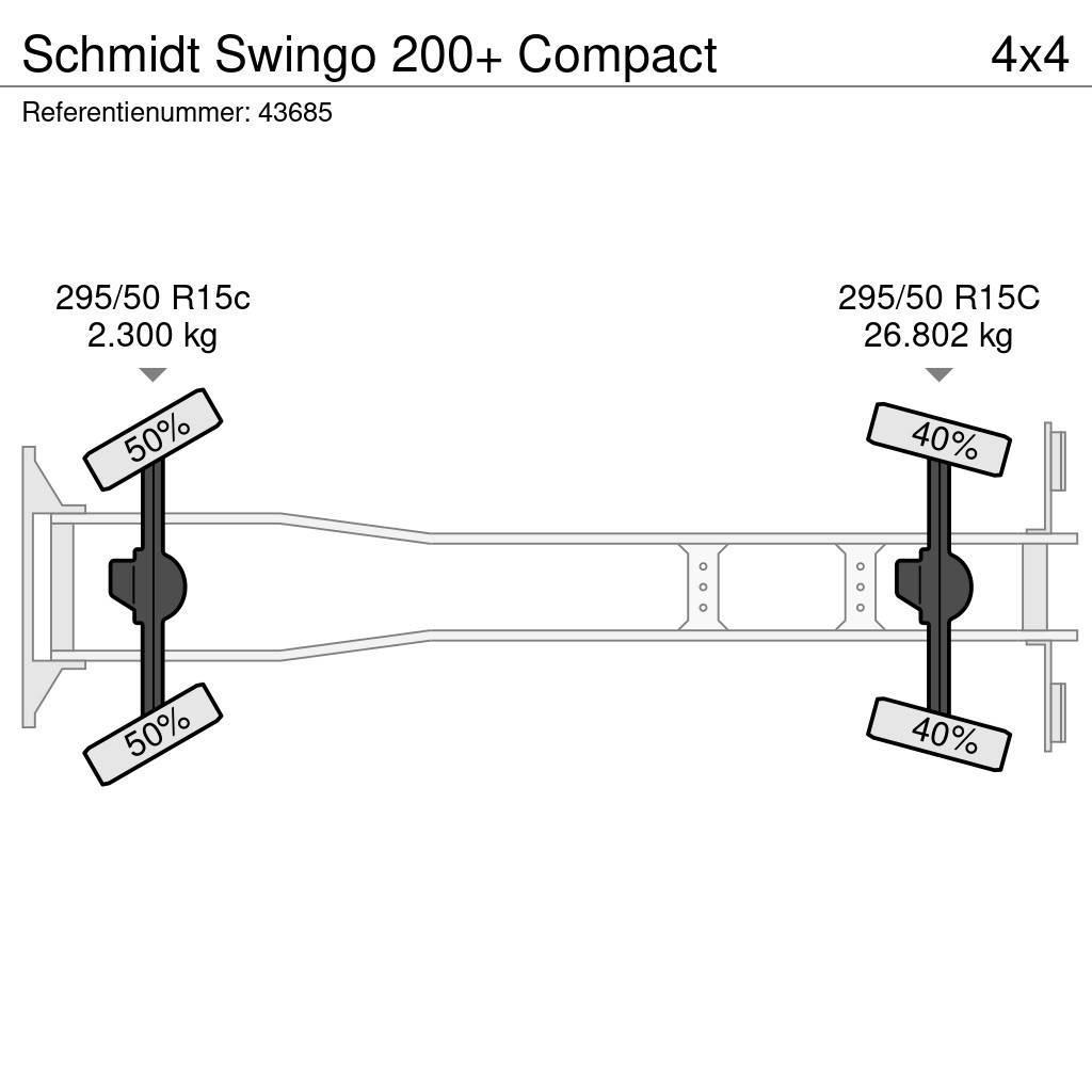 Schmidt Swingo 200+ Compact Süpürme kamyonları