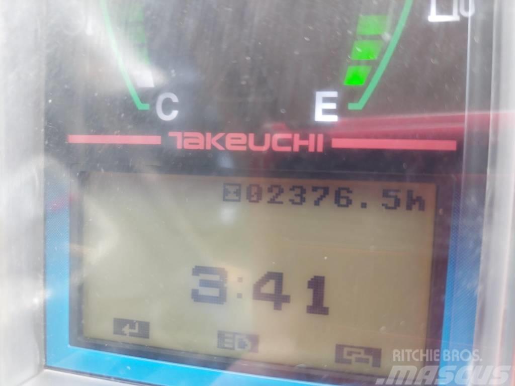Takeuchi TB216 Mini ekskavatörler, 7 tona dek