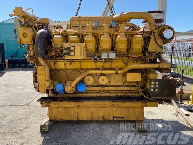  1999 Good Used Caterpillar 3512B 1675HP Diesel Ma Deniz motoru üniteleri