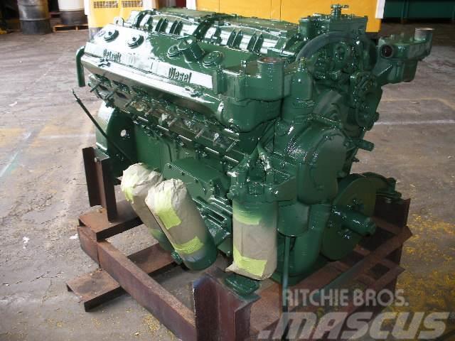  In-Framed Detroit Diesel 12V71 NA 350HP Diesel Ma Deniz motoru üniteleri