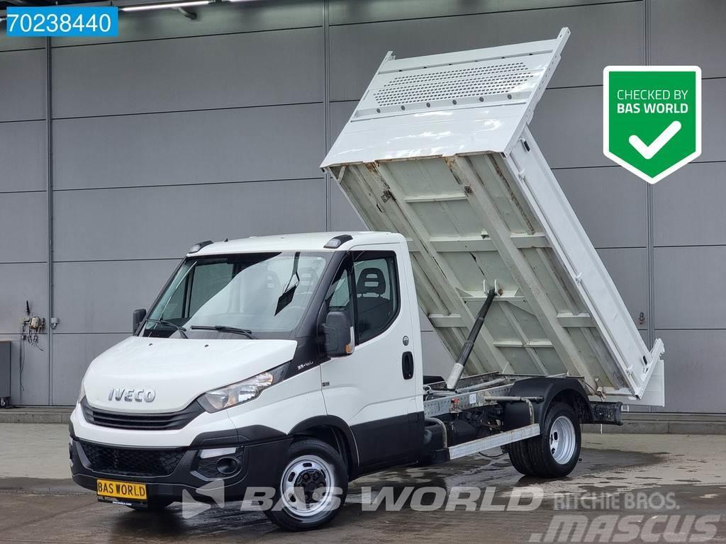Iveco Daily 35C12 Kipper Euro6 3500kg trekhaak Airco Cru Damperli kamyonetler