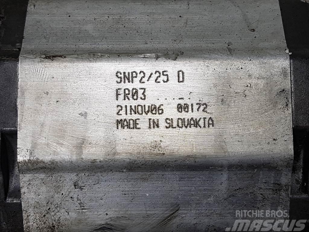 Sauer Danfoss SNW2NN/025RNA6-211.20.305.00-Gearpump/Zahnradpumpe Hidrolik