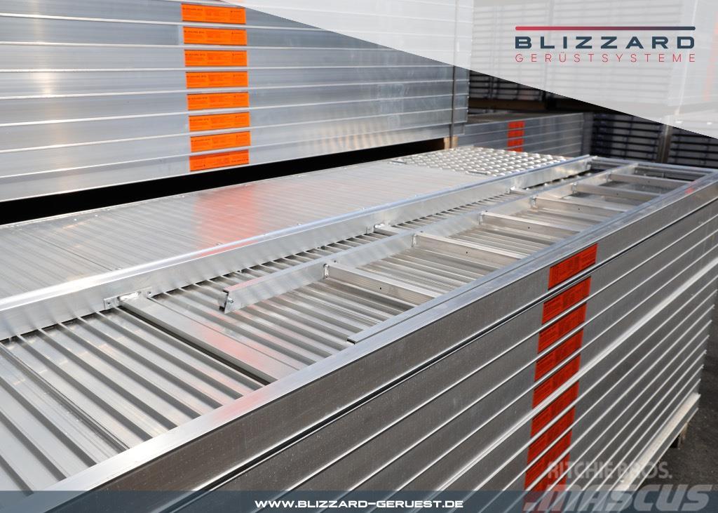 Blizzard S70 545 m² Fassadengerüst neu mit Aluböden Iskele ekipmanlari