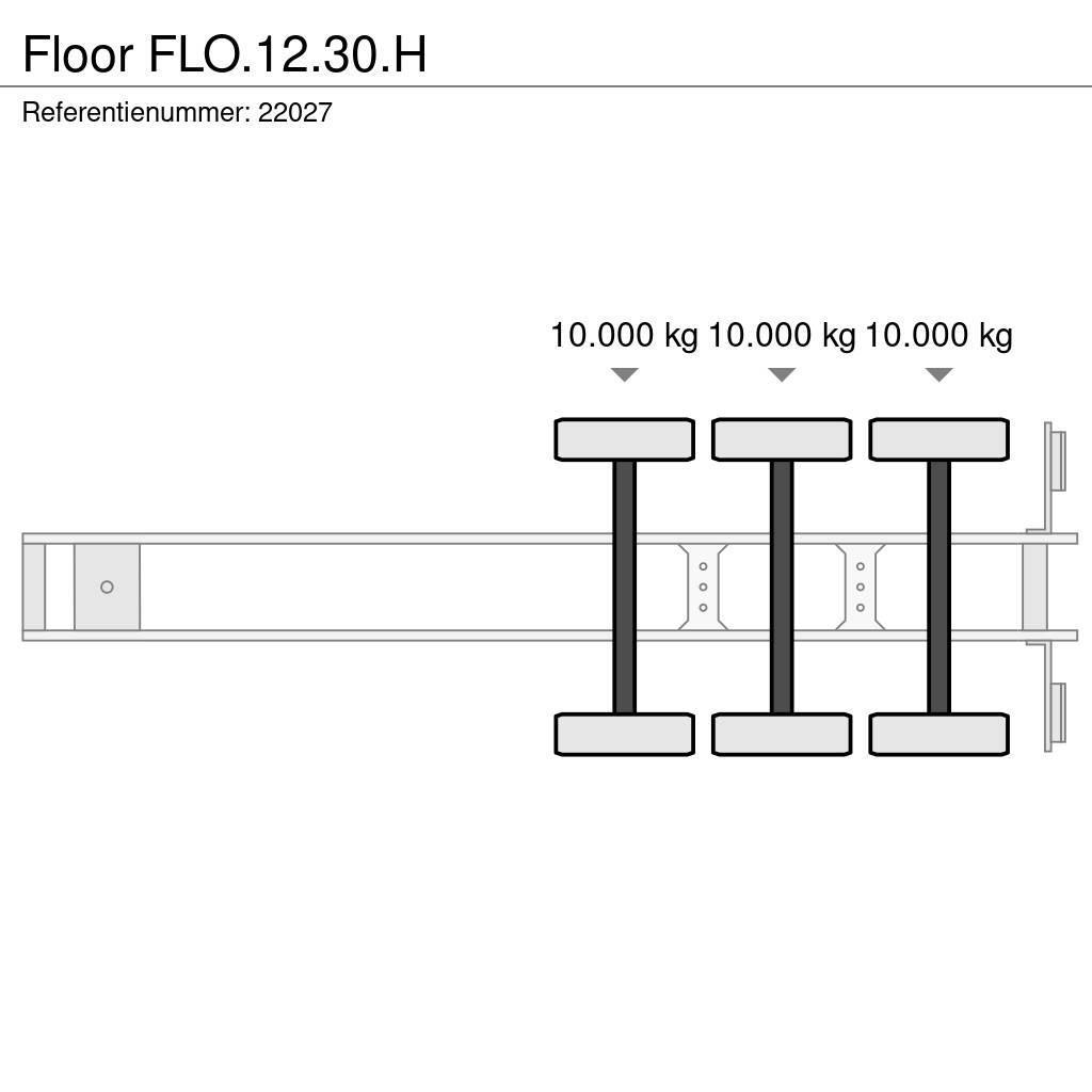 Floor FLO.12.30.H Flatbed çekiciler