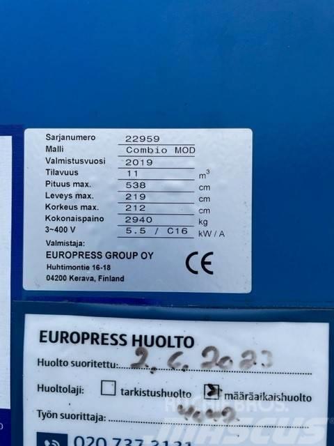 Europress Combio MOD 10 Atik sikistiricilar