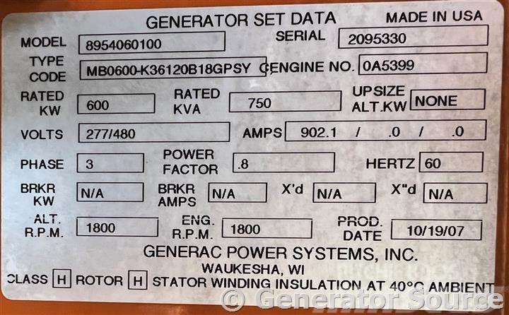 Generac 600 kW - JUST ARRIVED Diğer Jeneratörler