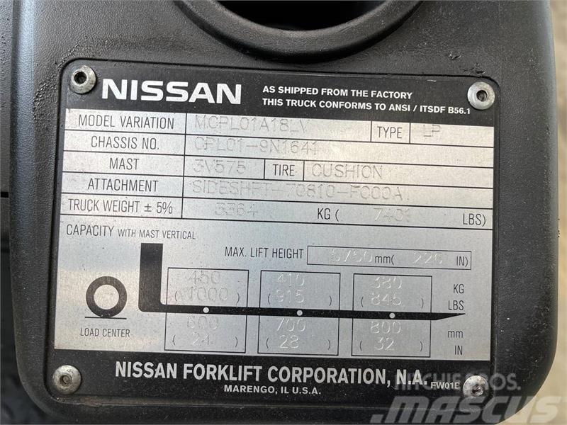Nissan MCPL01A18LV Diger