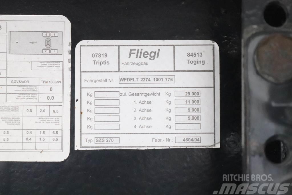 Fliegl SZS270 Carrier Vector 1850 Alu Felgen Frigofrik çekiciler