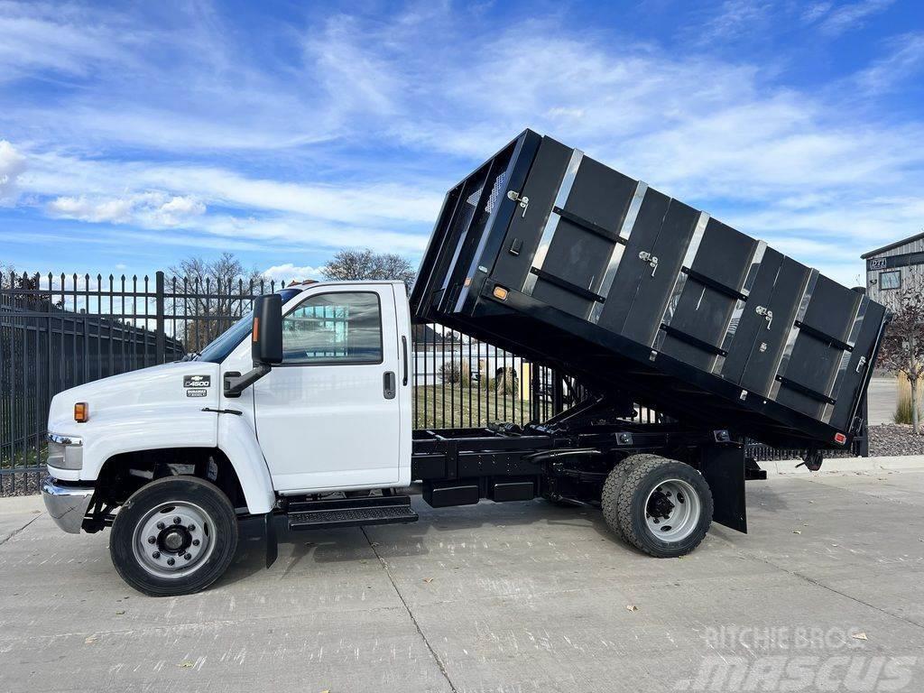 Chevrolet C4500 12' Flatbed Dump Truck (ONLY 3,892 Miles) Damperli kamyonlar