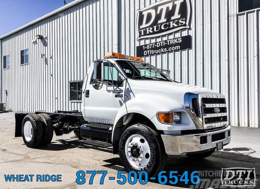 Ford F750 Cab Chassis Truck, Auto Trans, 166 WB, 90 Cab Çekiciler