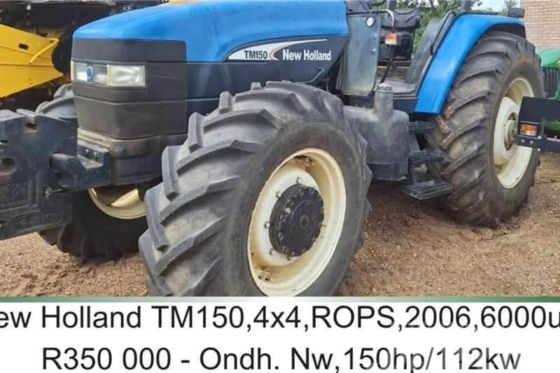 New Holland TM 150 - ROPS - 150hp / 112kw Traktörler