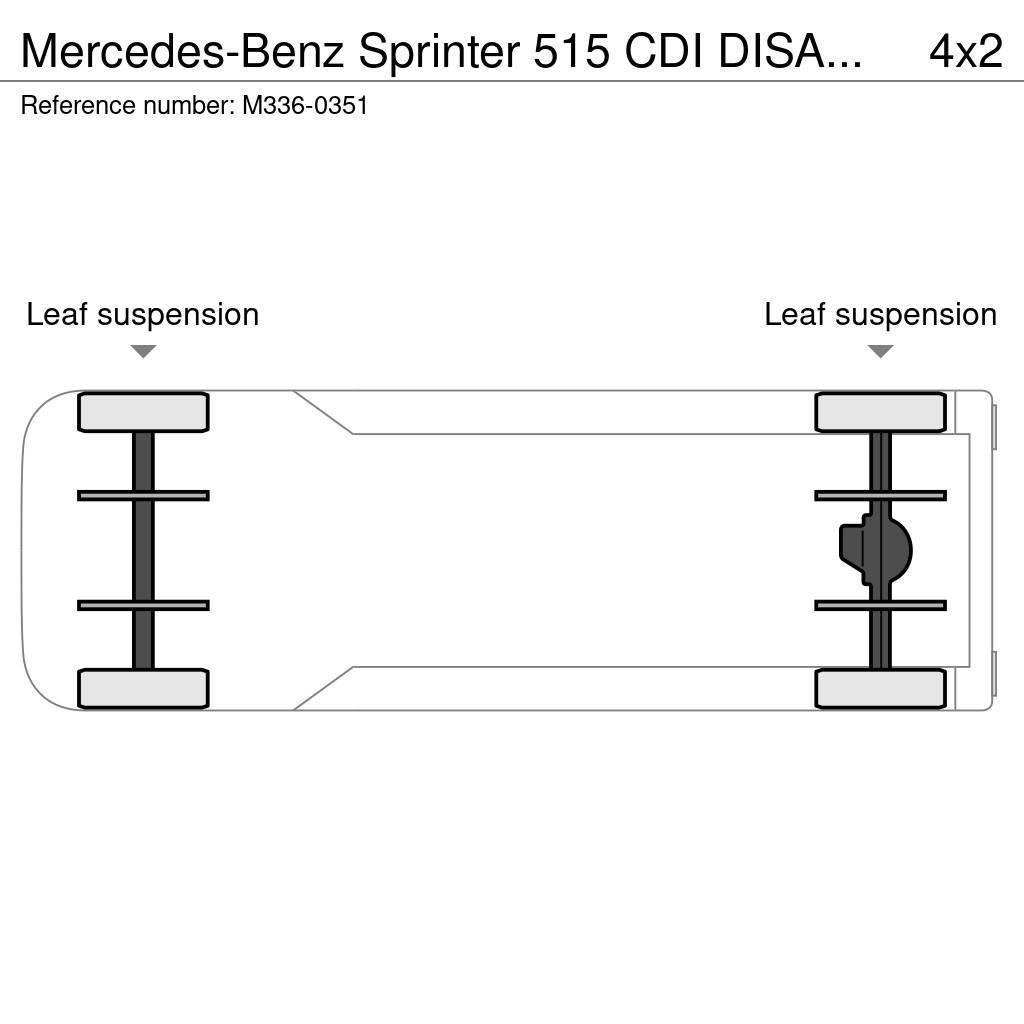 Mercedes-Benz Sprinter 515 CDI DISABLED RAMP Minibüsler