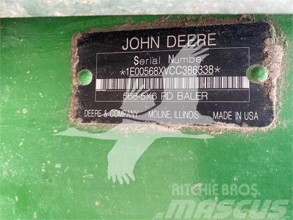 John Deere 568 Rulo balya makinalari