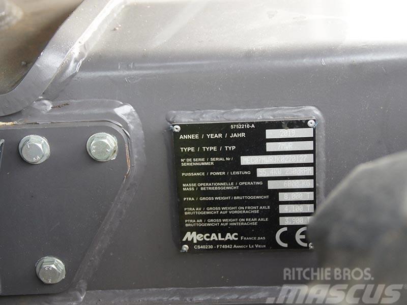Mecalac 7MWR Lastik tekerli ekskavatörler