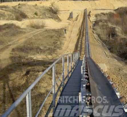  470 m conveyor belt system Landbandanlage Konveyörler