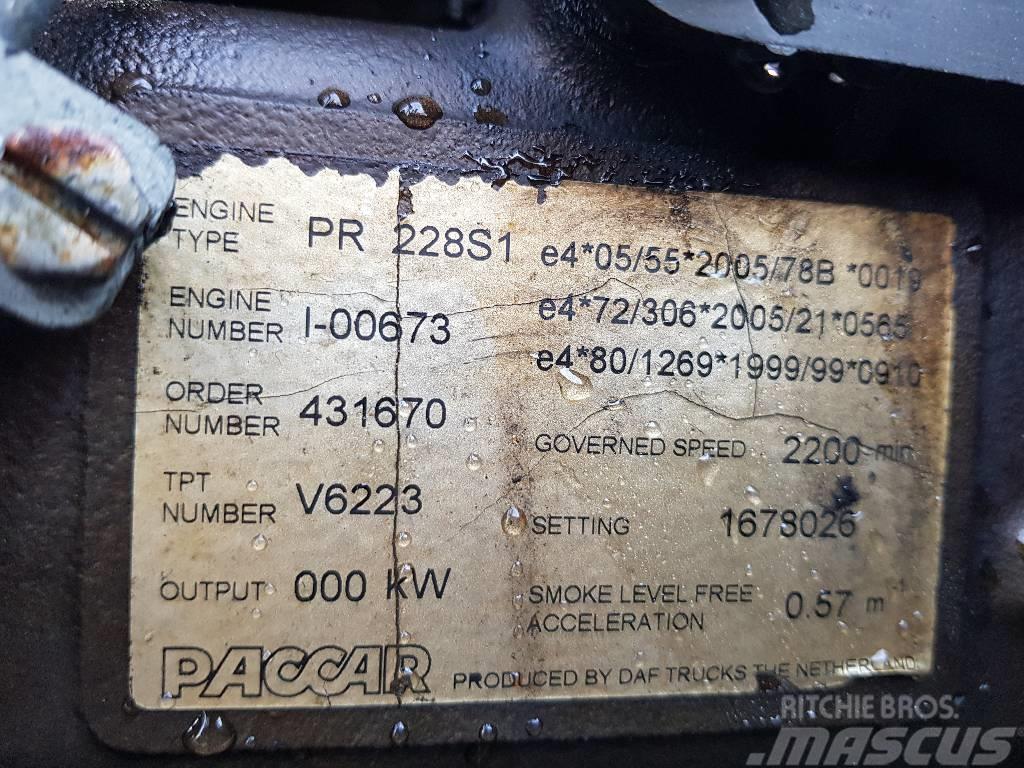 Paccar PR228S1 Motorlar