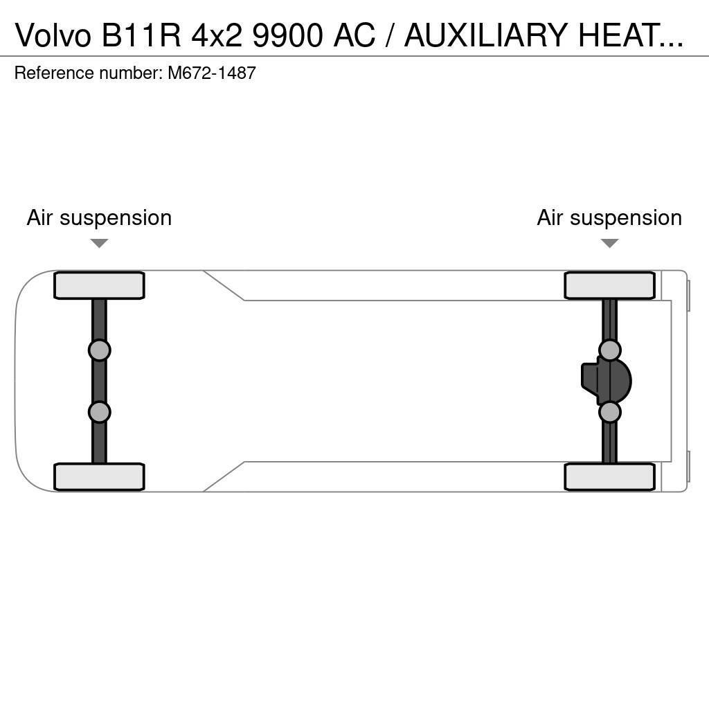 Volvo B11R 4x2 9900 AC / AUXILIARY HEATING / CD / TV / W Yolcu otobüsleri