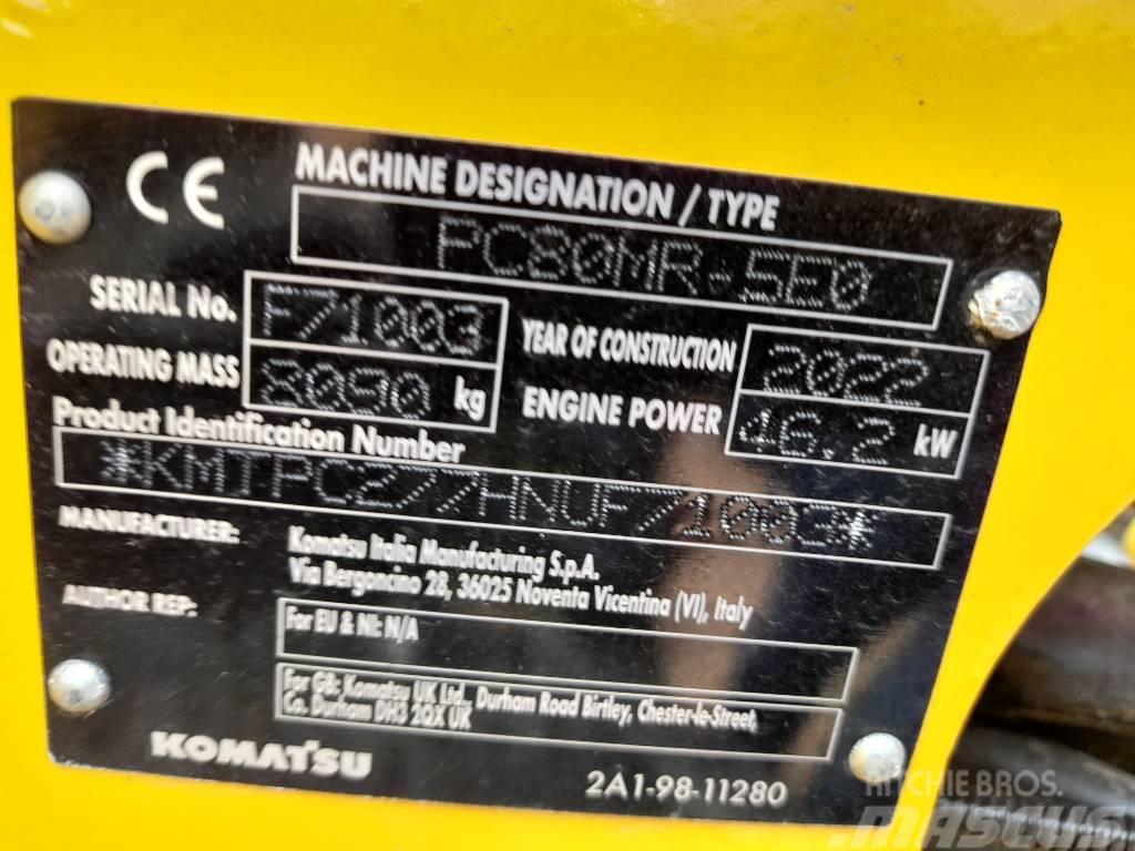  Komtau PC80 Midi ekskavatörler 7 - 12 t