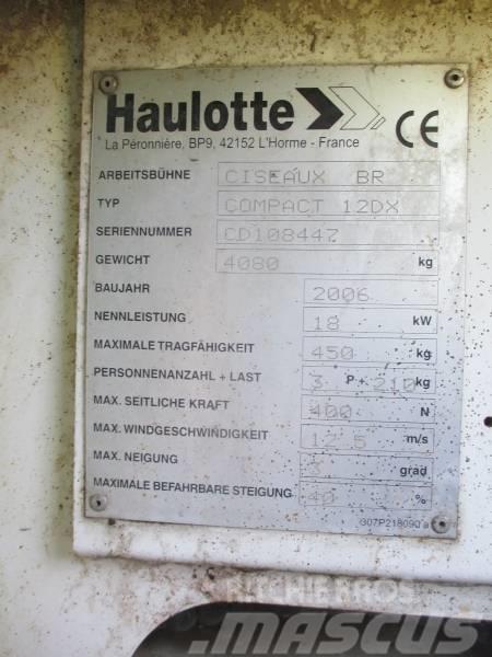 Haulotte Compact 12 DX Makasli platformlar