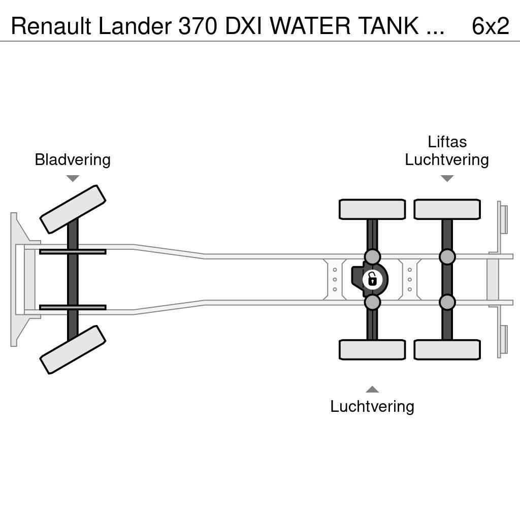 Renault Lander 370 DXI WATER TANK IN INSULATED STAINLESS S Tankerli kamyonlar