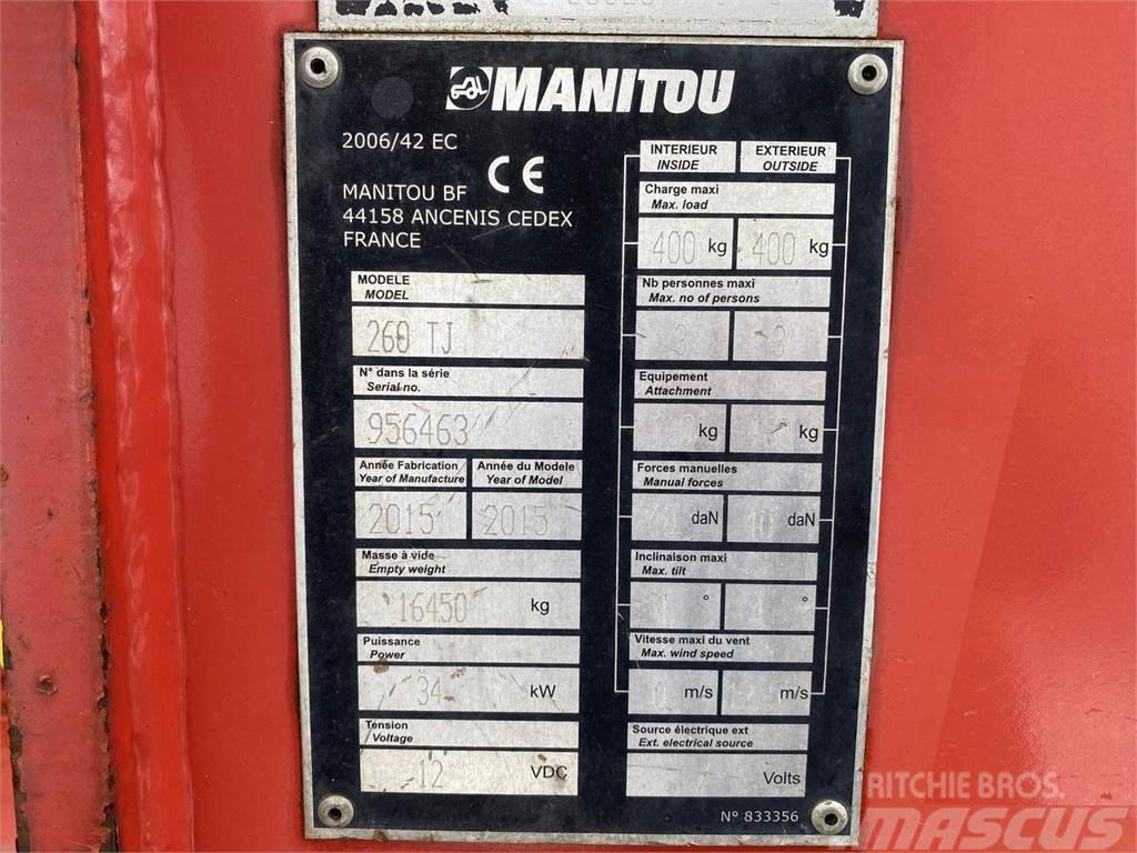 Manitou 260TJ Körüklü personel platformları