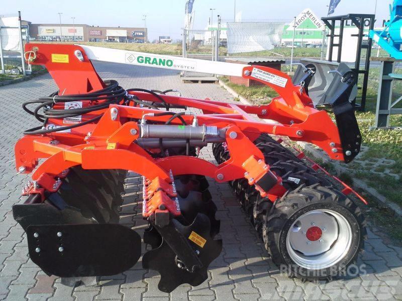 Top-Agro GRANO Disc harrow + lift + tires roller 2,5m Diskaro