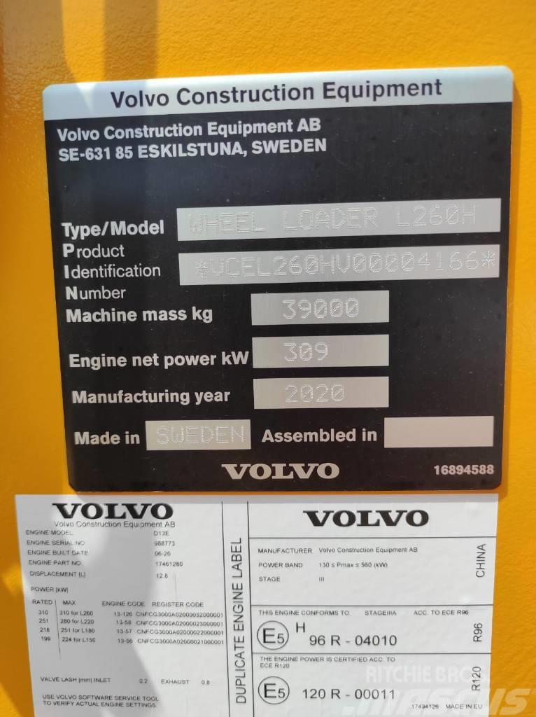 Volvo Wheel Loader L260H Tekerlekli yükleyiciler