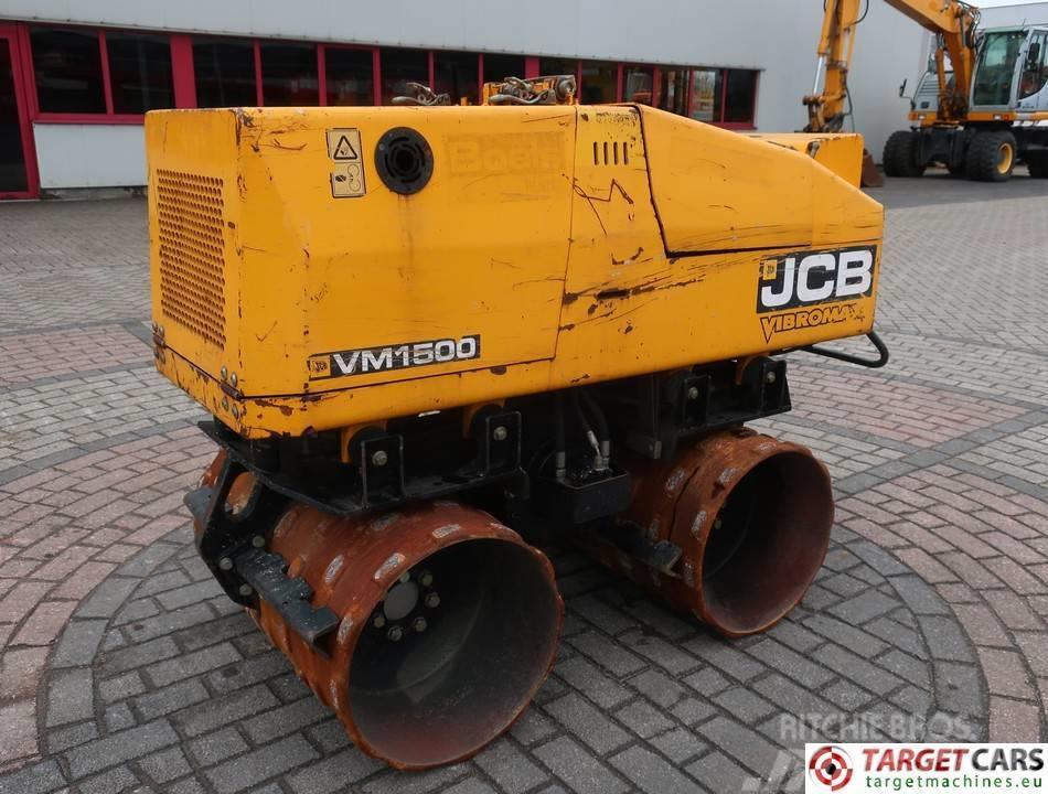JCB VM1500 Trench Compactor Vibratory Roller 85cm Çift tamburlu silindirler