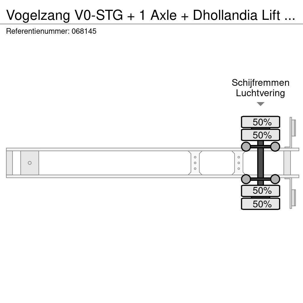 Vogelzang V0-STG + 1 Axle + Dhollandia Lift + Carrier Vector Frigofrik çekiciler