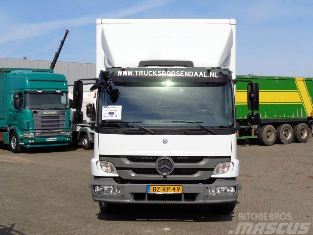 Mercedes-Benz Atego 816 + Euro 5 Kapali kasa kamyonlar