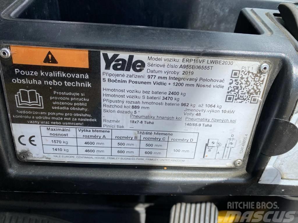 Yale ERP16VFLWB Elektrikli forkliftler