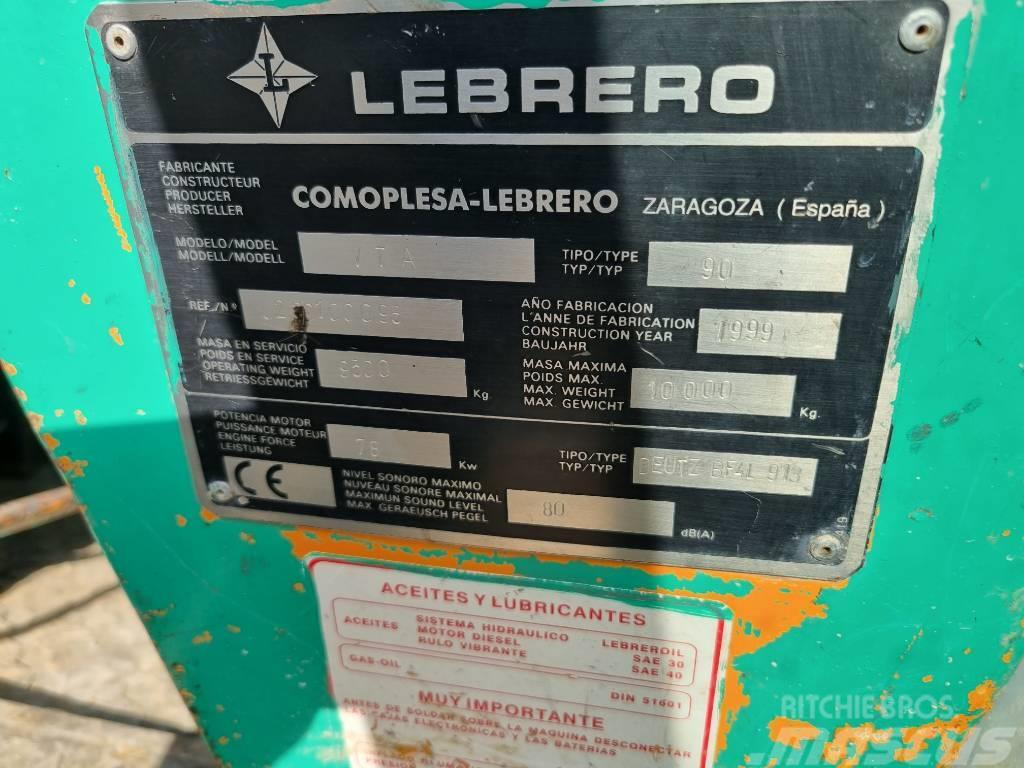 Lebrero VTA90 Çift tamburlu silindirler