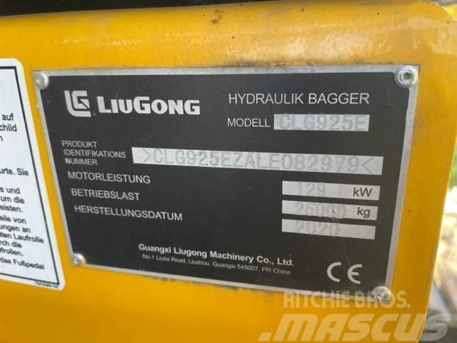 LiuGong CLG 925 E Paletli ekskavatörler
